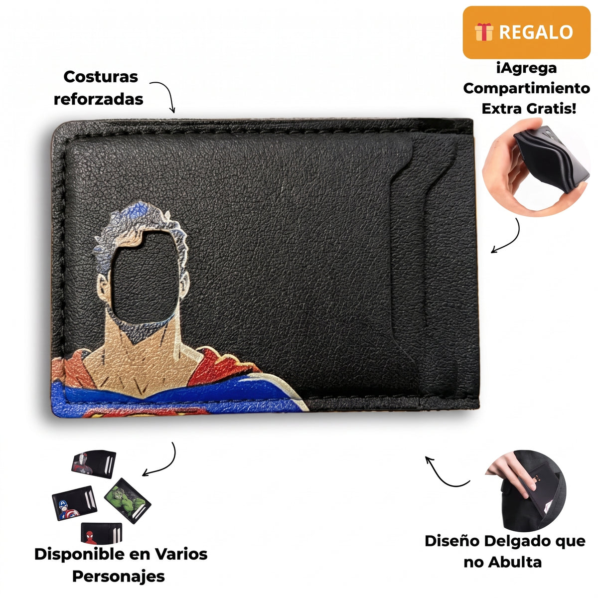 Tarjetero SuperMan 🦸🏻‍♂️